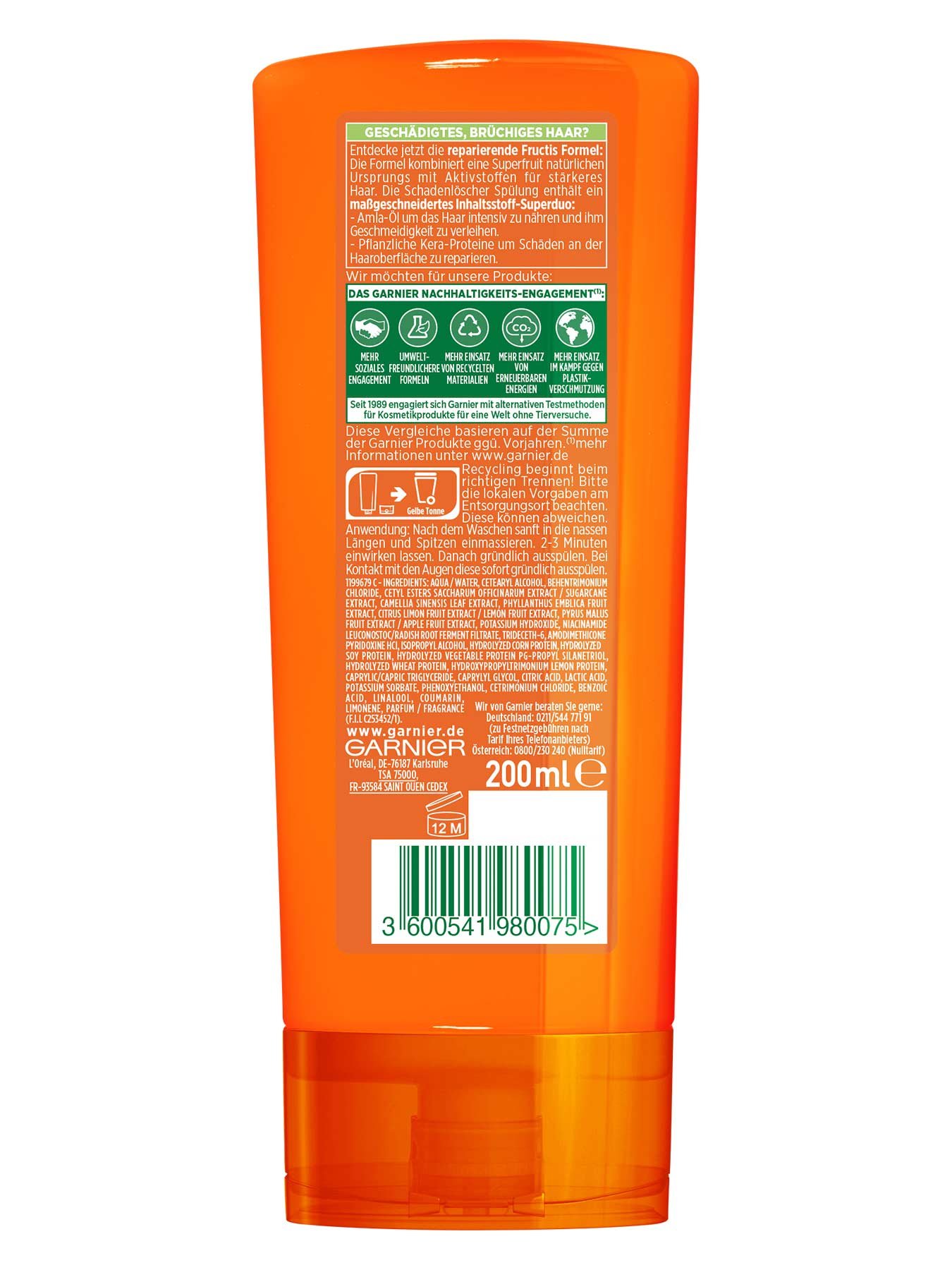 Kraeftigende-Spuelung-Fructis-Schaden-Loescher-200ml-Rueckseite-Garnier-Deutschland-gross